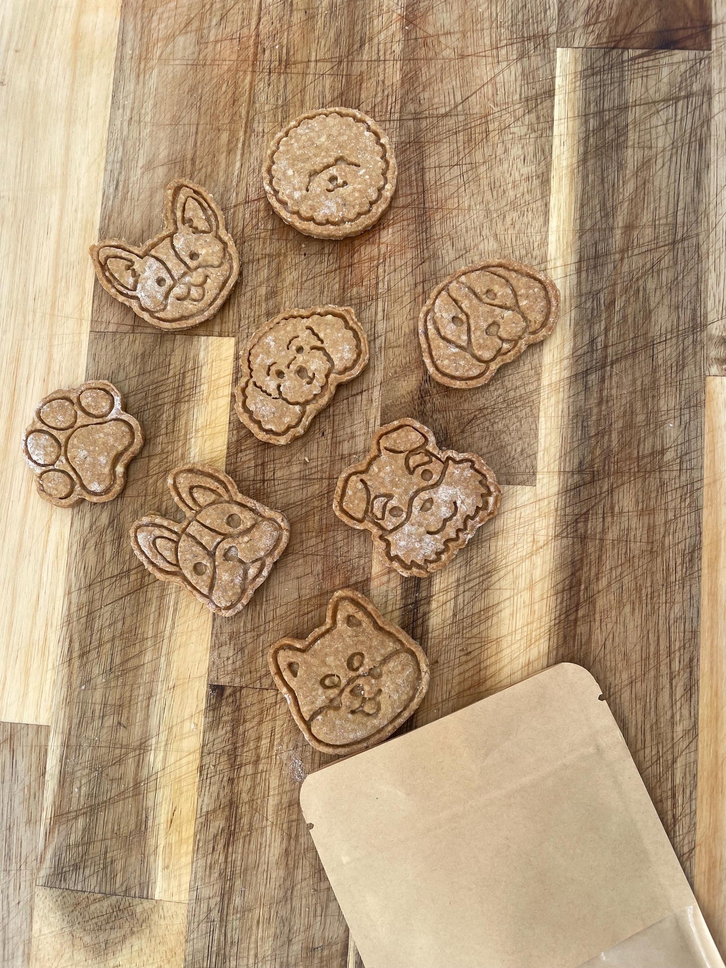 Barkin' Good Dog Faces treats Natural dog treats - Healthy dog treat