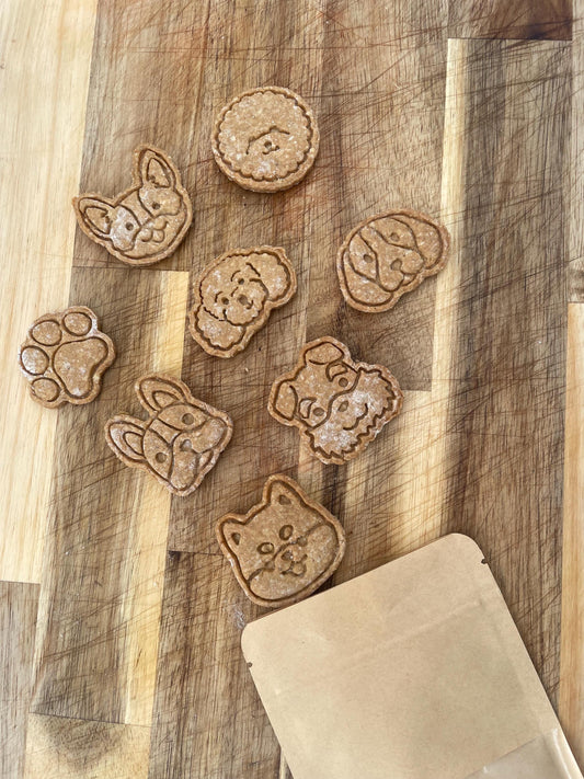 Barkin' Good Dog Faces treats Natural dog treats - Healthy dog treat